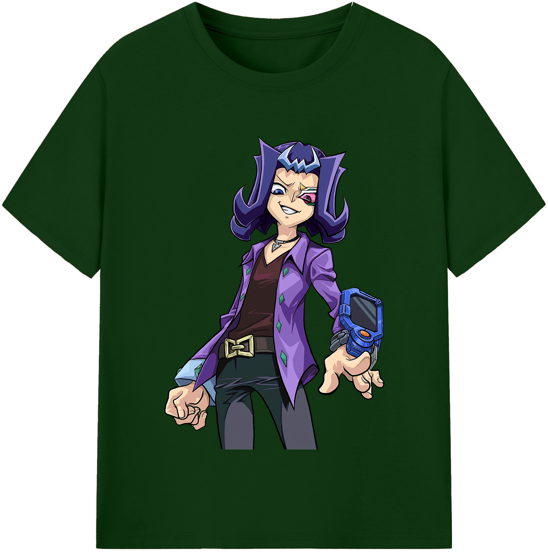 （画像用） 遊☆戯☆王 Yu-Gi-Oh! 綿100％半袖Tシャツ（フロントプリント）